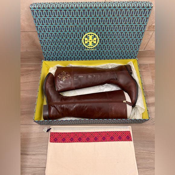 Tory Butch Kiernan Riding Boots - Picture 3 of 7